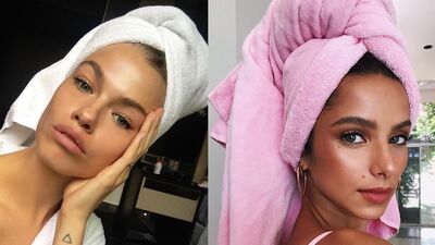 Instagram'da yeni trend: Saç havlusu