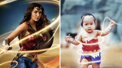 Sevimli miniklerin eğlenceli halleri