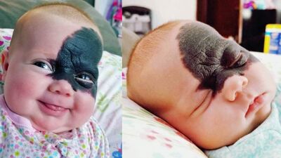 O küçük bir süper kahraman!