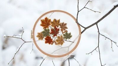 Nakış sanatçısının ilham veren tasarımları