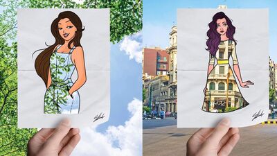 Moda sanatta saklı!