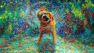 Bu resimler sadece parmak ile yapıldı!