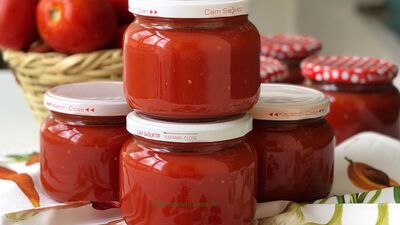 Kışlık domates sosu tarifi