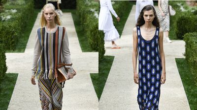 Tory Burch 2018-19 İlkbahar/ Yaz kreasyonu