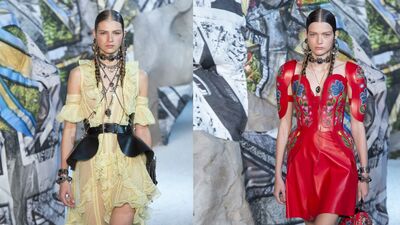 Alexander McQueen 2019 İlkbahar/Yaz koleksiyonu