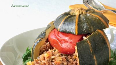 Büyük Girit kabağıyla dolma nasıl yapılır?