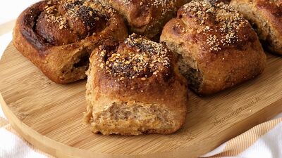 Tahinli pekmezli çörekler