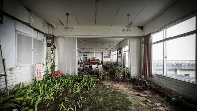 Terk edilmiş odalar...