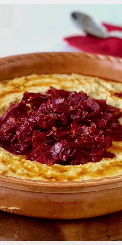 Pastırmalı humus 