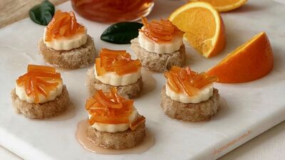 Portakal kabuğu reçeli