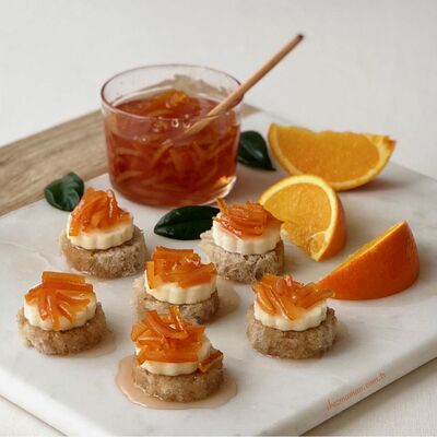 Portakal kabuğu reçeli