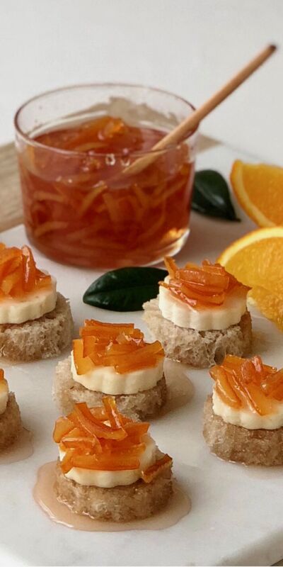 Portakal kabuğu reçeli