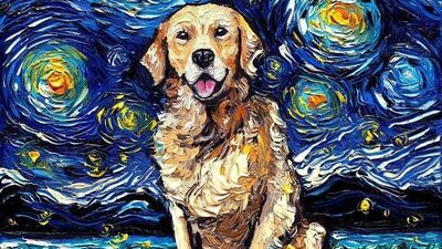 "Yıldızlı Gece"nin sevimli köpekleri