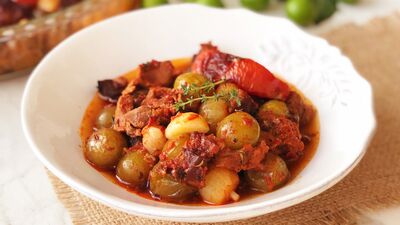 Kuzu etli erik tavası