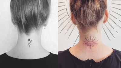 İlham veren boyun dövmeleri