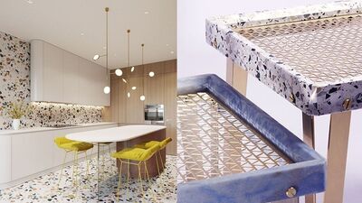 1950'lerin trendi geri döndü: Terrazzo