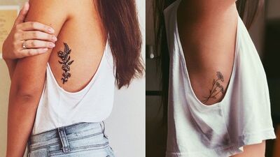 Zarif dövme arayanlara: Kaburga dövmeleri
