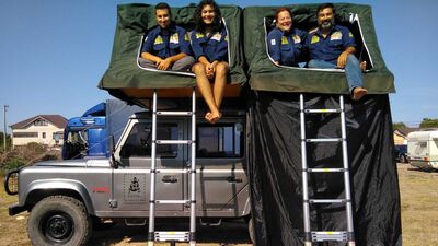 Kendi çadırlarını yapıp 20 gün gezdiler