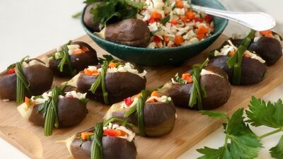 Patlıcan dolması turşusu