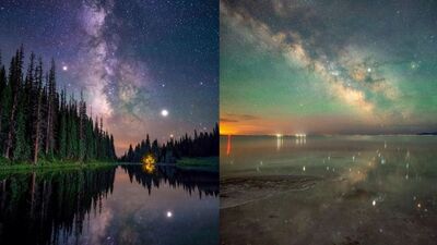 Samanyolu avcılarının çektiği mükemmel kareler...