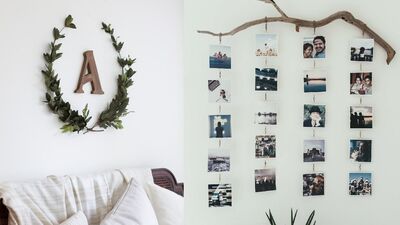 Kendin yap: Duvar süsleri