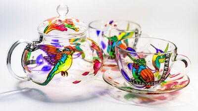 Vitray sanatçısı Vita'nın şahane eserleri