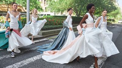 Reem Acra 2020-21 Sonbahar/Kış gelinlik koleksiyonu
