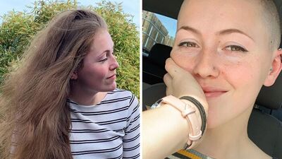 Saçlarını bağışlayan iyilik melekleri