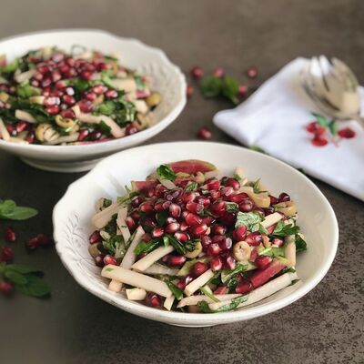 Narlı turp salatası