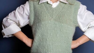 Kış trendi: Örgü yelek