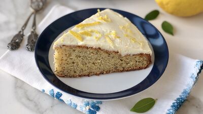 Limon kremalı haşhaşlı kek