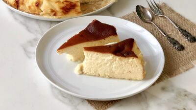 San Sebastian cheesecake 
