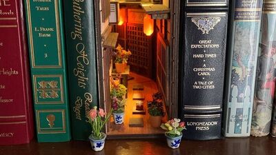 Başka dünyalara açılan kitap kuytuları