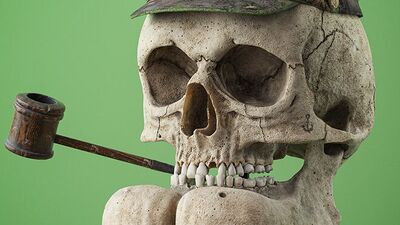 Çizgi film karakterlerinin iskeletleri böyle gözüküyor!