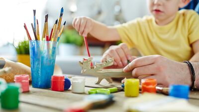 Evinizde çocuğunuzla beraber "kendin yap" atölyesi kurun