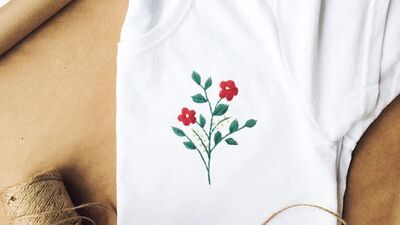 Kendin yap: Nakış işlemeli tişört