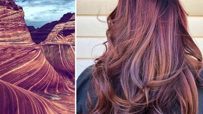 Doğadan ilham alınarak yapılmış muhteşem saçlar