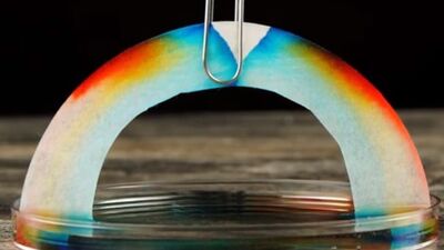Evde kendi gökkuşağınızı yapın!