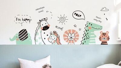 Çocuk odası duvar stickerları
