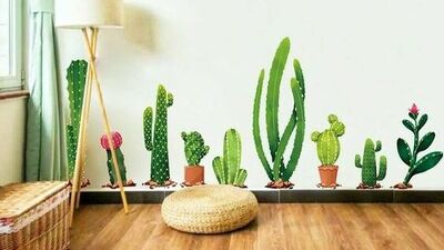 Oturma odası için duvar stickerları