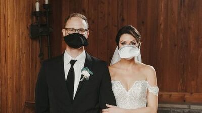 2020 trendi: Gelin maskeleri