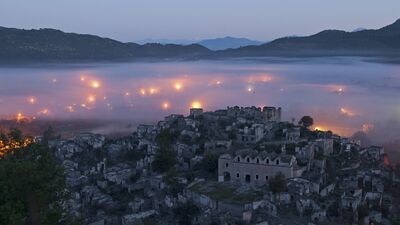 Fethiye'nin mistik tepesi: Kayaköy