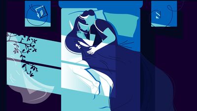 Birlikte uyuyan çiftler daha iyi uyuyor