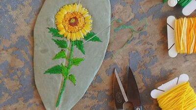 Kuru yaprakları canlandırma sanatı