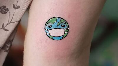 Koronavirüs dövmeleri