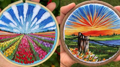 El yapımı manzaralar