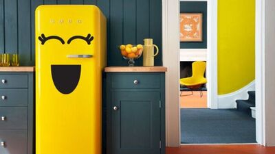 Buzdolabınızı renklendirmenin 12 basit yolu