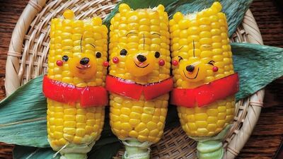 Çocukları eğlendirecek yiyecekler