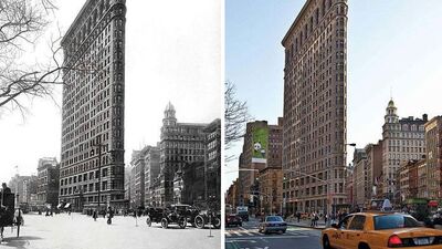 Şehirlerin öncesi ve sonrası fotoğrafları