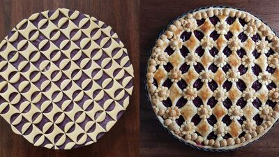 Özenle tasarlanmış simetrik turtalar